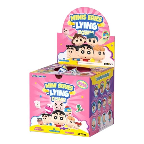 蠟筆小新 野原新之助 MINI 趴趴系列 盲盒 手伴 公仔 擺件 扭蛋 收藏品｜嗨寶好選物
