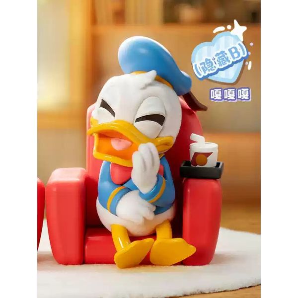 迪士尼 DISNEY 唐老鴨與黛絲再一起鴨 系列 盲盒 手伴 公仔 擺件 扭蛋 收藏品 討厭下雨天｜嗨寶好選物
