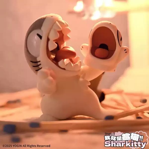 Sharkitty 我就是鯊貓系列 第一彈 盲盒 手辦 潮玩 盒玩 公仔 收藏品｜嗨寶好選物