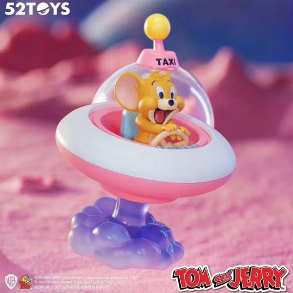 湯姆貓與傑利鼠 Tom and Jerry 貓與老鼠 太空旅行系列 盲盒 手辦 潮玩 盒玩｜嗨寶好選物