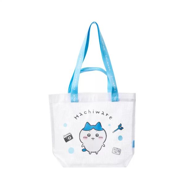 chiikawa 吉伊卡哇 購物袋系列 PVC購物袋 手提袋 透明手提袋 擺件 收藏品 MINISO｜嗨寶好選物