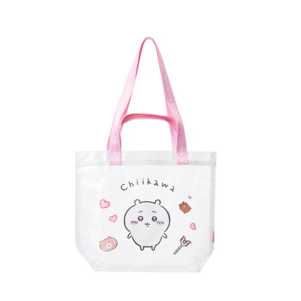 chiikawa 吉伊卡哇 購物袋系列 PVC購物袋 手提袋 透明手提袋 擺件 收藏品 MINISO｜嗨寶好選物