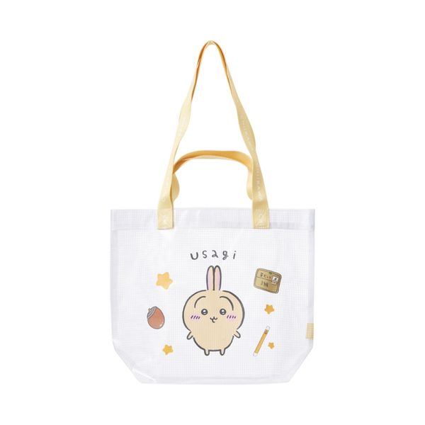 chiikawa 吉伊卡哇 購物袋系列 PVC購物袋 手提袋 透明手提袋 擺件 收藏品 MINISO｜嗨寶好選物