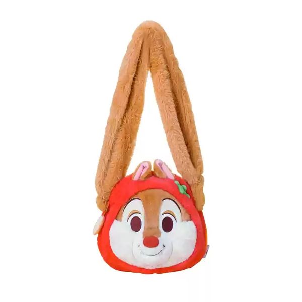 Disney 迪士尼 奇奇與蒂蒂 蜂蜜罐 毛絨包 單肩包 可愛跨包 公仔 收藏品 玩偶 抱枕｜嗨寶好選物