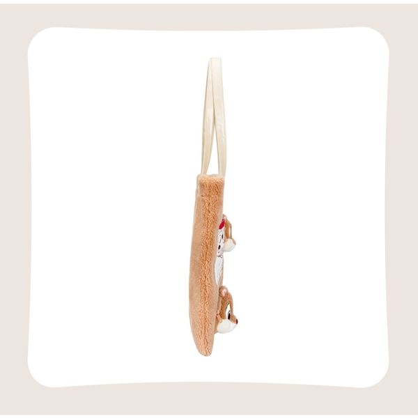 Disney 迪士尼 奇奇與蒂蒂 蜂蜜罐 潮玩 單肩包 毛絨可愛 側背包 公仔 收藏品 玩偶 抱枕｜嗨寶好選物