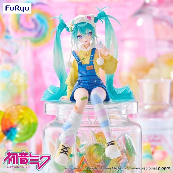 Miku 初音未來 泡麵壓系列 糖果甜心 棒棒糖 景品 盲盒 手辦 潮玩 盒玩 公仔 收藏品｜嗨寶好選物
