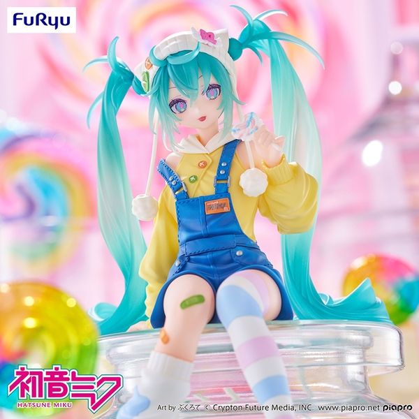 Miku 初音未來 泡麵壓系列 糖果甜心 棒棒糖 景品 盲盒 手辦 潮玩 盒玩 公仔 收藏品｜嗨寶好選物