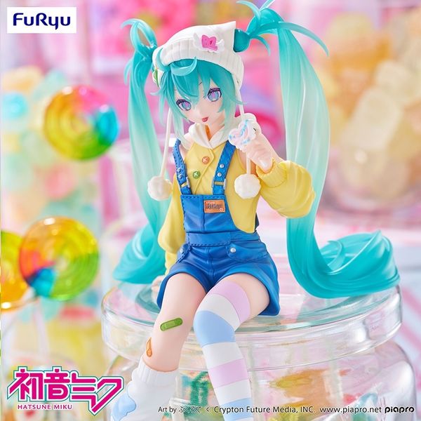 Miku 初音未來 泡麵壓系列 糖果甜心 棒棒糖 景品 盲盒 手辦 潮玩 盒玩 公仔 收藏品｜嗨寶好選物