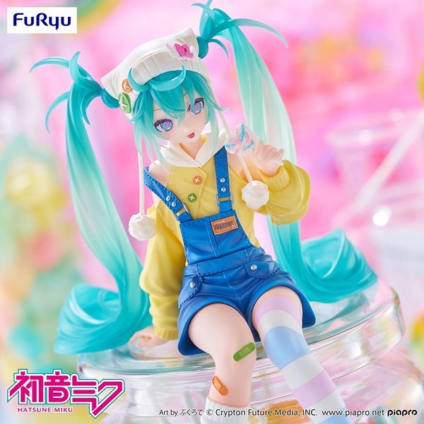 Miku 初音未來 泡麵壓系列 糖果甜心 棒棒糖 景品 盲盒 手辦 潮玩 盒玩 公仔 收藏品｜嗨寶好選物