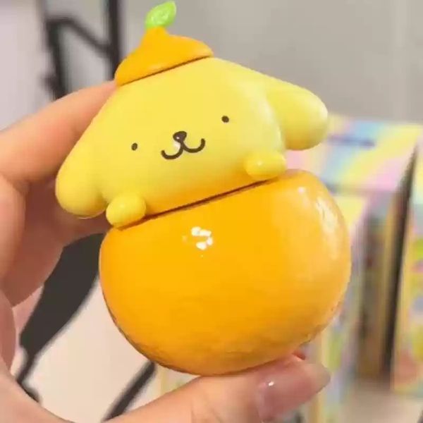 Sanrio 三麗鷗家族 庫洛米 kitty貓 水果夾心 系列 盲盒 手伴 公仔 擺件 扭蛋 收藏品｜嗨寶好選物