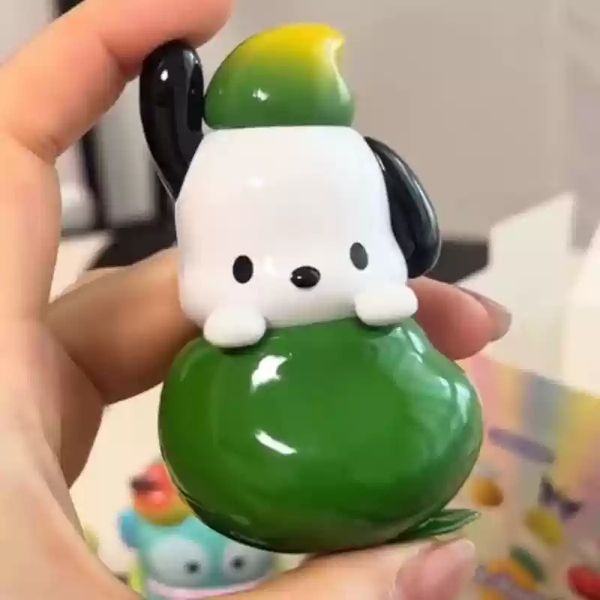 Sanrio 三麗鷗家族 庫洛米 kitty貓 水果夾心 系列 盲盒 手伴 公仔 擺件 扭蛋 收藏品｜嗨寶好選物