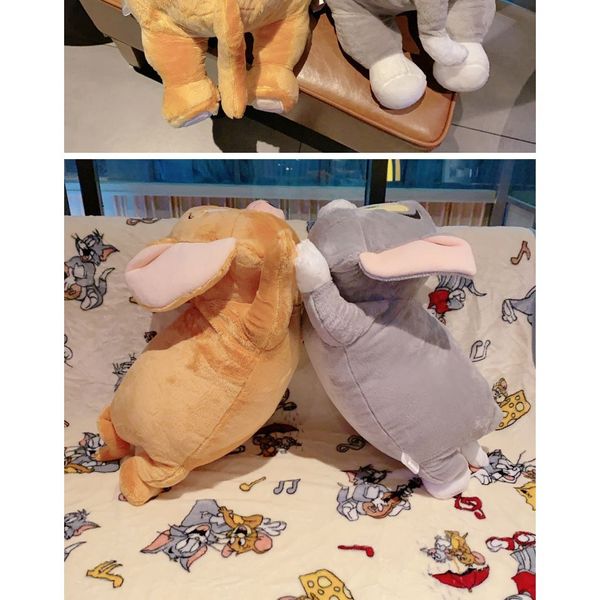  湯姆貓與傑利鼠 Tom and Jerry 貓與老鼠 辦公室抱枕 空調毯 玩偶 抱睡公仔｜嗨寶好選物