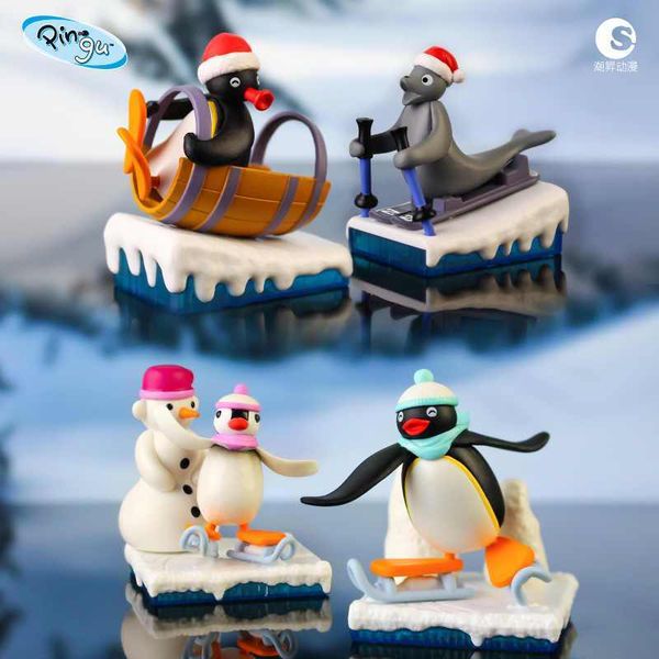 PINGU 企鵝家族 微縮場景系列 盲盒 手伴 公仔 擺件 扭蛋 收藏品｜嗨寶好選物