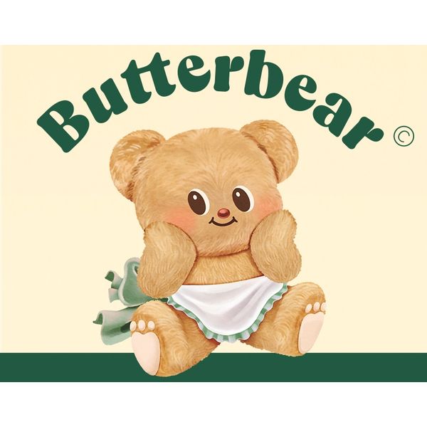 Butter 奶油小熊 髮箍 束髮帶 洗臉帶 頭飾 盲盒 手伴 公仔 擺件 收藏品｜嗨寶好選物