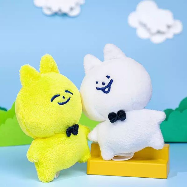 領結貓 磁吸掛件 鑰匙扣 磁性毛絨玩偶 盲盒 手伴 公仔 擺件 扭蛋 收藏品｜嗨寶好選物