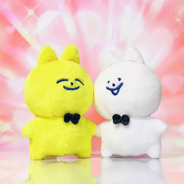 領結貓 磁吸掛件 鑰匙扣 磁性毛絨玩偶 盲盒 手伴 公仔 擺件 扭蛋 收藏品｜嗨寶好選物