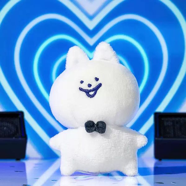 領結貓 磁吸掛件 鑰匙扣 磁性毛絨玩偶 盲盒 手伴 公仔 擺件 扭蛋 收藏品｜嗨寶好選物