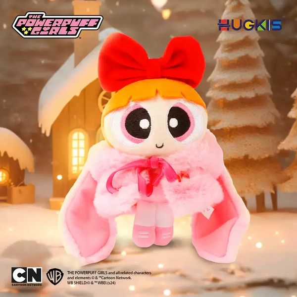 飛天小女警 斗篷系列 鑰匙扣 毛絨掛件 系列 盲盒 手伴 公仔 擺件 收藏品｜嗨寶好選物