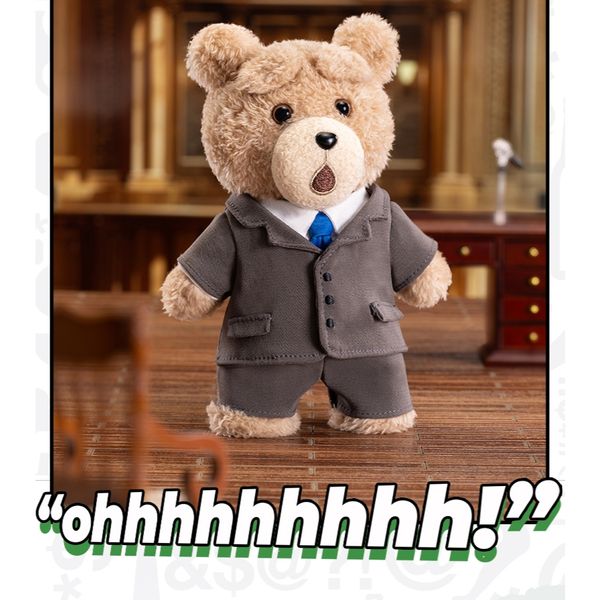 Pop Mart 泡泡瑪特 泰迪熊 Ted2 可動毛絨 系列 盲盒 手伴 公仔 擺件 扭蛋 收藏品｜嗨寶好選物