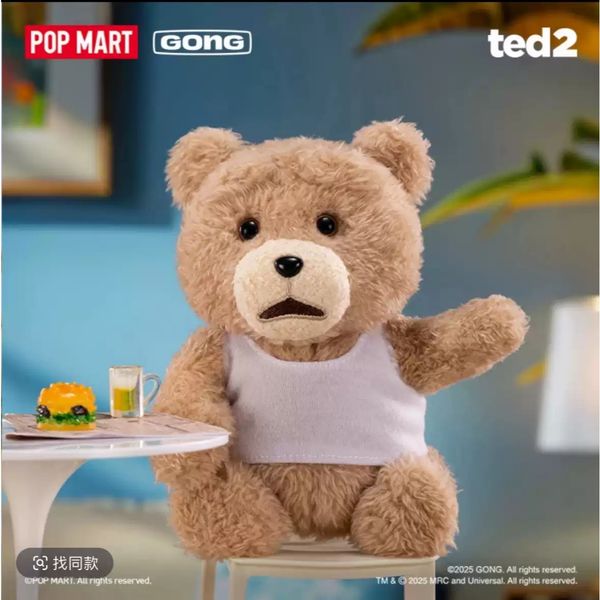 Pop Mart 泡泡瑪特 泰迪熊 Ted2 可動毛絨 系列 盲盒 手伴 公仔 擺件 扭蛋 收藏品｜嗨寶好選物