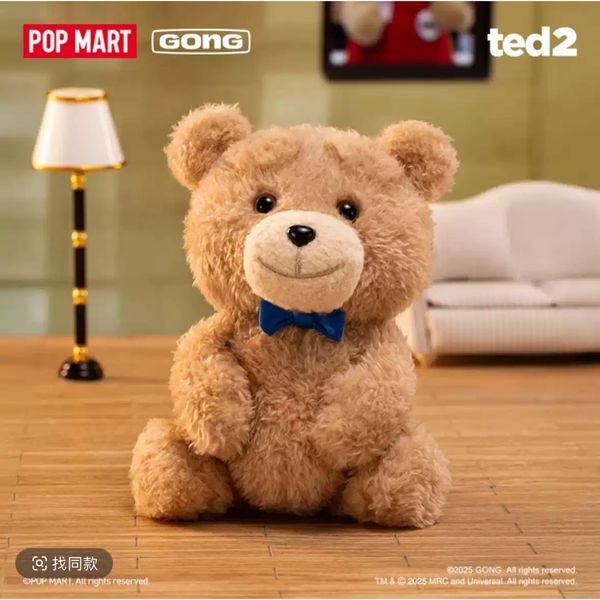 Pop Mart 泡泡瑪特 泰迪熊 Ted2 可動毛絨 系列 盲盒 手伴 公仔 擺件 扭蛋 收藏品｜嗨寶好選物