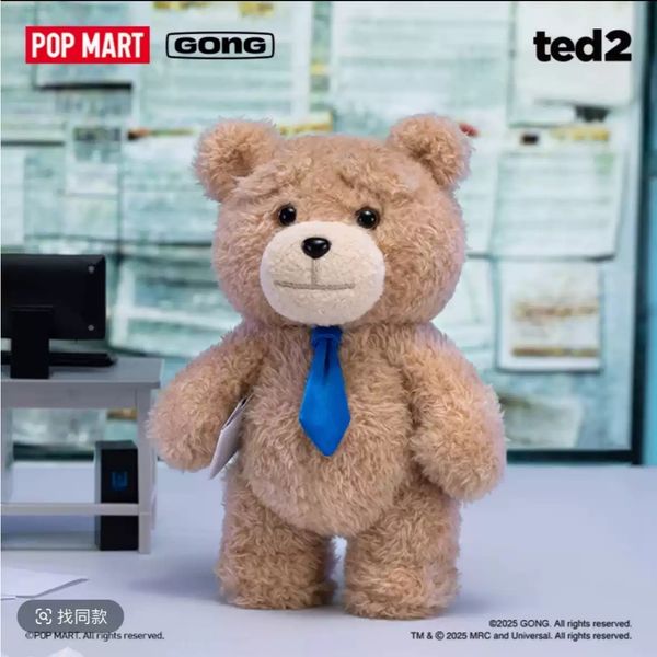 Pop Mart 泡泡瑪特 泰迪熊 Ted2 可動毛絨 系列 盲盒 手伴 公仔 擺件 扭蛋 收藏品｜嗨寶好選物