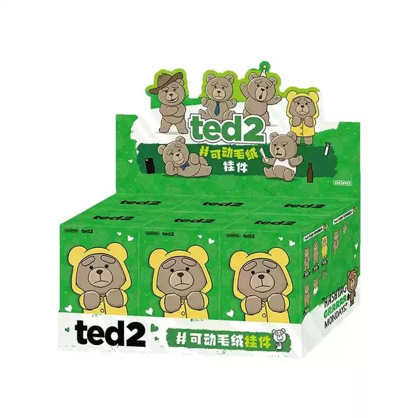 Pop Mart 泡泡瑪特 泰迪熊 Ted2 可動毛絨 系列 盲盒 手伴 公仔 擺件 扭蛋 收藏品｜嗨寶好選物