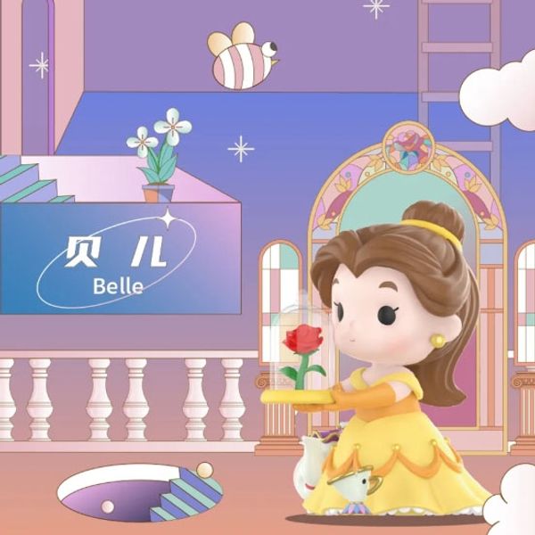 PopMart Disney 迪士尼公主與他的小夥伴 系列 盲盒 手伴 公仔 擺件 扭蛋 收藏品｜嗨寶好選物