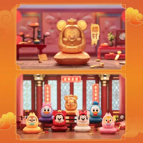 Disney 迪士尼 米奇家族 達摩 達摩系列 盲盒 手伴 公仔 擺件 扭蛋 收藏品｜嗨寶好選物