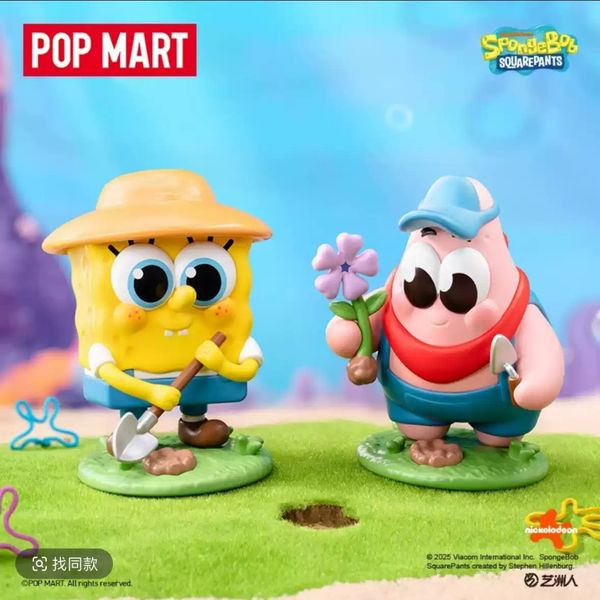 Pop Mart 泡泡瑪特 海綿寶寶好朋友 系列 盲盒 手伴 公仔 擺件 扭蛋 收藏品 海綿寶寶｜嗨寶好選物