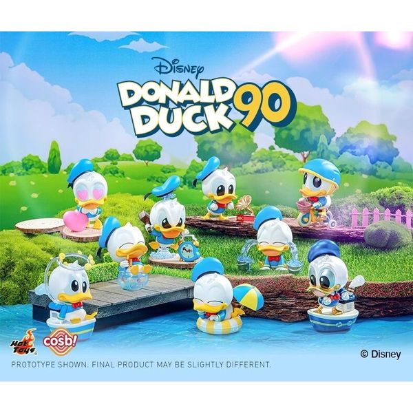 迪士尼 唐老鴨90周年系列 COSBI  迷你人偶 盲盒 手伴 公仔 擺件 扭蛋 收藏品｜嗨寶好選物