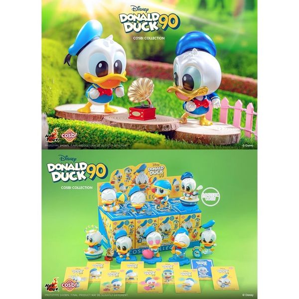 迪士尼 唐老鴨90周年系列 COSBI  迷你人偶 盲盒 手伴 公仔 擺件 扭蛋 收藏品｜嗨寶好選物