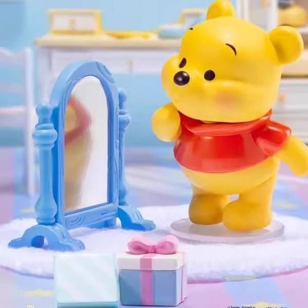  迪士尼 小熊維尼 宅家時刻 間諜家家酒 潮玩 盲盒 盒玩 公仔 收藏品｜嗨寶好選物