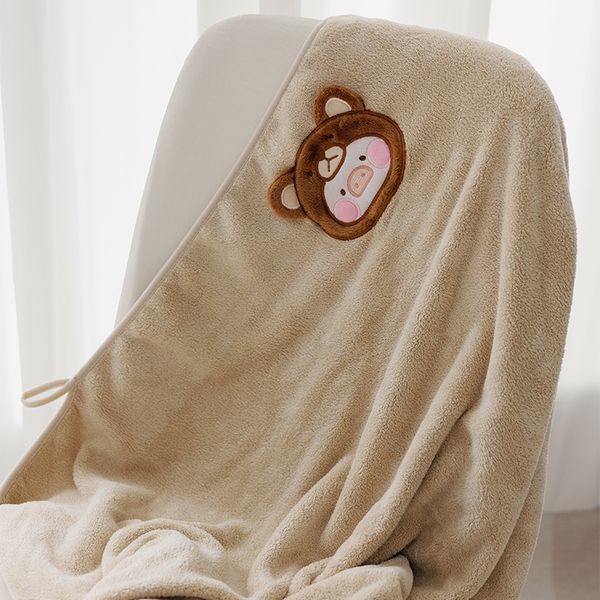 罐頭豬 LULU  豬熊豬羊 珊瑚絨 浴巾 列 盲盒 手伴 公仔 擺件 扭蛋 收藏品｜嗨寶好選物