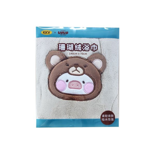 罐頭豬 LULU  豬熊豬羊 珊瑚絨 浴巾 列 盲盒 手伴 公仔 擺件 扭蛋 收藏品｜嗨寶好選物