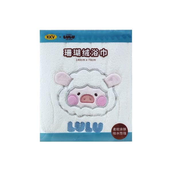 罐頭豬 LULU  豬熊豬羊 珊瑚絨 浴巾 列 盲盒 手伴 公仔 擺件 扭蛋 收藏品｜嗨寶好選物