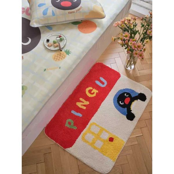 Pingu 企鵝家族 地毯系列 臥室 客廳 房子創意地墊 地墊 地毯 毛絨 擺件 企鵝｜嗨寶好選物