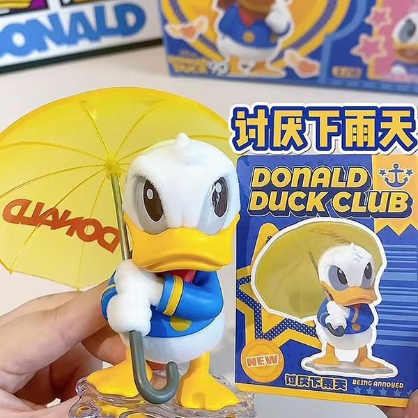 迪士尼 DISNEY 唐老鴨俱樂部 盲盒 手伴 公仔 擺件 扭蛋 收藏品 討厭下雨天｜嗨寶好選物