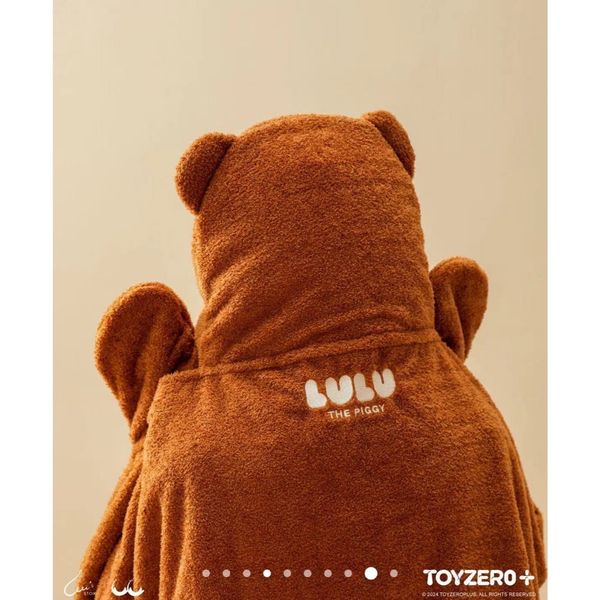 LULU豬  LULU 豬熊羊變裝系列 連帽空調毯 辦公毯 小被子 披肩 毯子｜嗨寶好選物