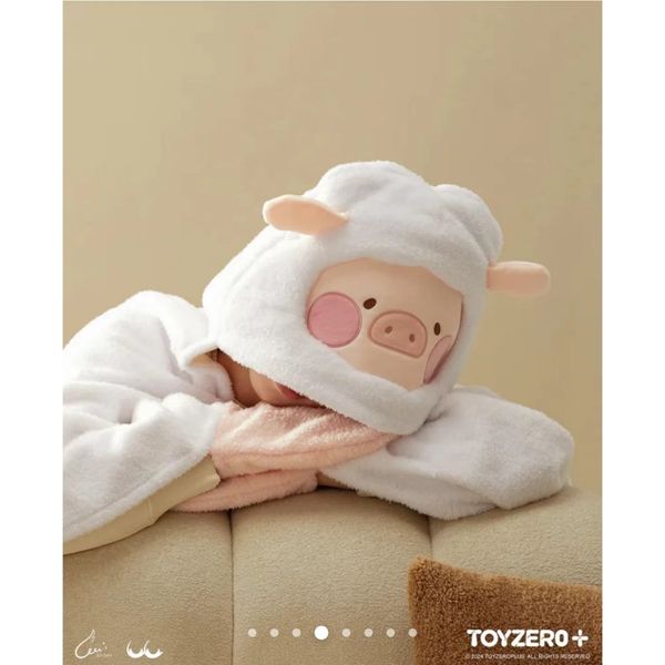 LULU豬  LULU 豬熊羊變裝系列 連帽空調毯 辦公毯 小被子 披肩 毯子｜嗨寶好選物