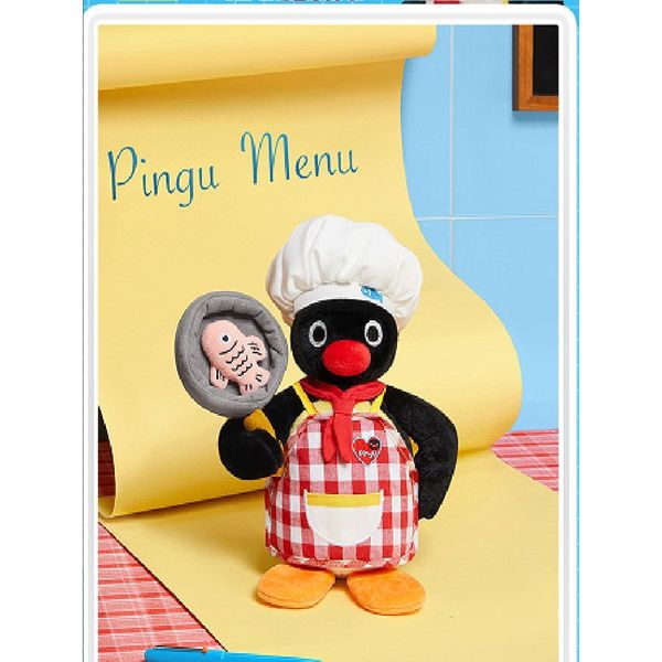 Pingu 企鵝家族 45周年 換裝美味大廚系列 企鹅公仔 盲盒 手伴 公仔 擺件 收藏品｜嗨寶好選物