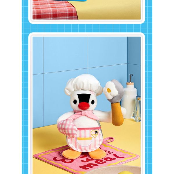 Pingu 企鵝家族 45周年 換裝美味大廚系列 企鹅公仔 盲盒 手伴 公仔 擺件 收藏品｜嗨寶好選物