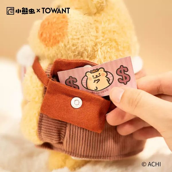  小熊蟲來囉 小熊蟲 玩具 公仔 手辦 娃娃 擺件 飛越電影院 城市街溜子 雨天漫步蛙｜嗨寶好選物