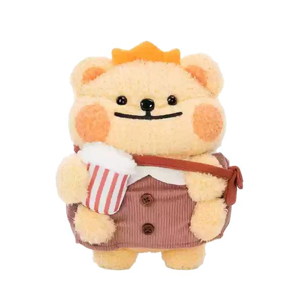  小熊蟲來囉 小熊蟲 玩具 公仔 手辦 娃娃 擺件 飛越電影院 城市街溜子 雨天漫步蛙｜嗨寶好選物