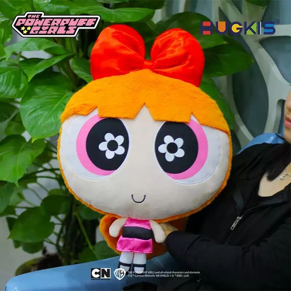 飛天小女警 靠枕 腰靠 抱枕 靠背墊 毛絨掛件 系列 盲盒 手伴 公仔 擺件 收藏品｜嗨寶好選物