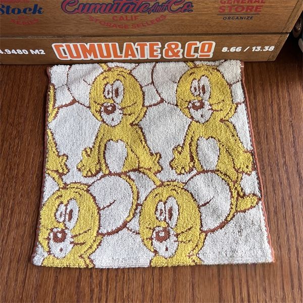 日本 Tom & Jerry 湯姆貓與傑利鼠 方巾 小毛巾 手伴 公仔 擺件 扭蛋 收藏品｜嗨寶好選物