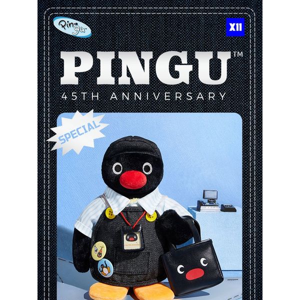 Pingu 企鵝家族 45周年 換裝機智店長 系列 盲盒 手伴 公仔 擺件 扭蛋 收藏品｜嗨寶好選物