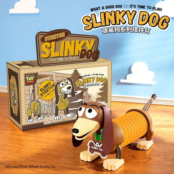 迪士尼 皮克斯 玩具總動員 彈簧狗系列 小燈 手伴 公仔 擺件 扭蛋 收藏品｜嗨寶好選物