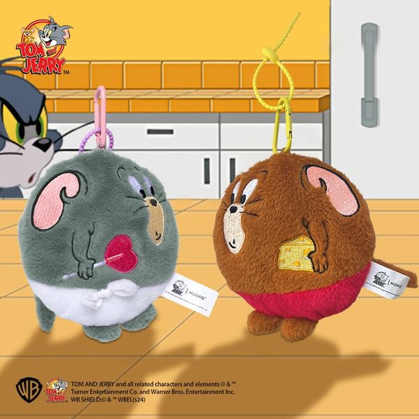 湯姆貓與傑利鼠 Tom and Jerry 貓與老鼠 毛絨公仔 掛包 小包包 玩偶小包 吊飾｜嗨寶好選物