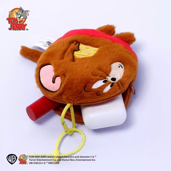 湯姆貓與傑利鼠 Tom and Jerry 貓與老鼠 毛絨公仔 掛包 小包包 玩偶小包 吊飾｜嗨寶好選物